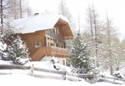 Winterlandschaft rund um die Hütte